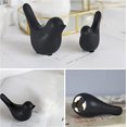 thumbnail image 4 of Estatuas de animales pequeños, decoración del hogar, adornos decorativos negros de estilo moderno para sala de estar, dormitorio, oficina, gabinetes, 4 of 5