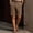 Brown, variant on Men's Shorts Elastic Waist Big and Tall Solid Color Summer Business Casual Five Trousers Straight Leg Shorts