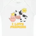thumbnail image 4 of Inktastic I Love Farming- Farm Animals Boys or Girls Baby Bodysuit, 4 of 5