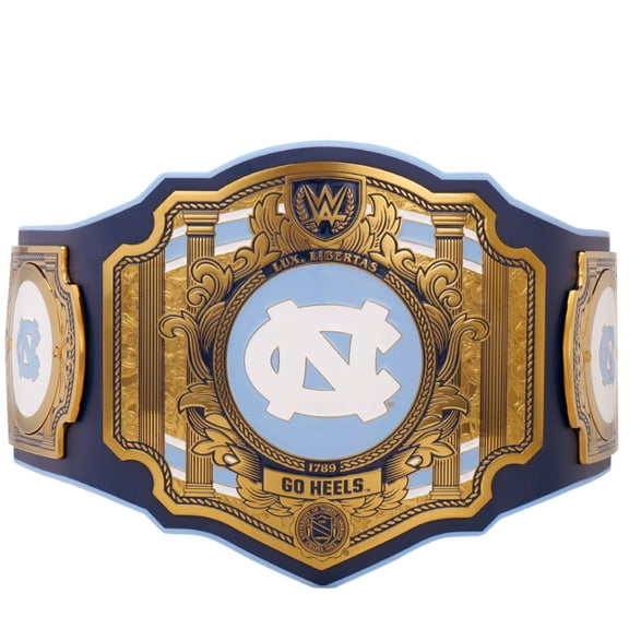 North Carolina Tar Heels WWE Legacy Title Belt
