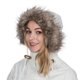 thumbnail image 5 of Trespass - Parka acolchada impermeable modelo Clea para mujer (Fantasma) Trespass UTTP4500_ghost, 5 of 5