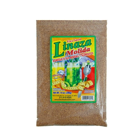 100% Natural Ground Flaxseed | Salvadoran Flax Seed | 10 oz