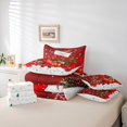 thumbnail image 6 of jejeloiu Christmas Stocking 7-Piece Bedding Comforter Set,Xmas Gifts King Bedding Sets,Happy New Year Bed Sheets For Kids,Microfiber Bedroom Decor Reversible, 6 of 8