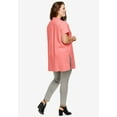 thumbnail image 2 of Ellos Women's Oversized Linen Blend Tunic Tunic, 2 of 2