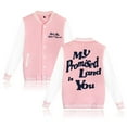thumbnail image 5 of Josiah Queen Promised Land Logo Merch Varsity Jacket Unisex Fashion Long Sleeve Sweatshirts, 5 of 6