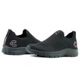 thumbnail image 2 of Tenis Charly Juvenil Deportivo Clasico Slip On Negro 22-26 negro 25.5, 2 of 5