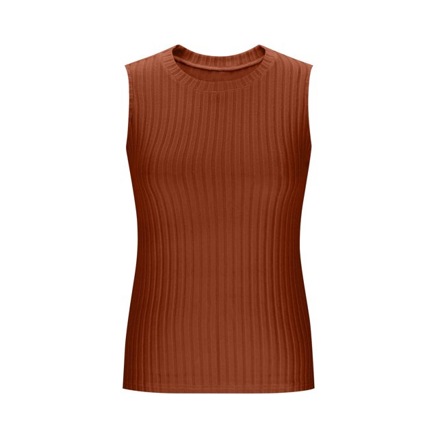Timegard Girls Clothes Comfy Tank Tops Solid Color Casual Slim Fitting Sleeveless Tee Shirts Summer