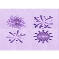 thumbnail image 1 of Ahgly Company Indoor Rectangle Patterned Heliotrope Purple Area Rugs, 8' x 10', 1 of 6
