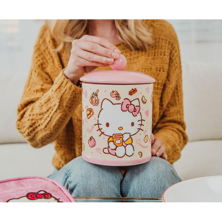Sanrio Hello Kitty Apples and Cinnamon Ceramic Food Storage Snack