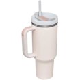 thumbnail image 1 of LAICAIW Gobelet Isotherme de 40 oz avec Poignée et Couvercle à Paille, Acier Inoxydable, 1 of 7