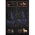 thumbnail image 4 of Transportín para perros NOAH & PAW Denim de 1,5 a 4,5 kg, correa ajustable, 4 of 9