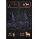 thumbnail image 4 of Transportín para perros NOAH & PAW Denim de 1,5 a 4,5 kg, correa ajustable, 4 of 9