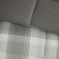 thumbnail image 4 of Woolrich Woodsman Softspun Down Alternative Comforter Mini Set, Full/Queen, Grey, 4 of 12