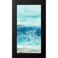 thumbnail image 2 of Watts, Eva 14x24 Black Modern Framed Museum Art Print Titled - Crashing Waves II, 2 of 5