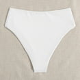 thumbnail image 2 of Aayomet Women's Classic Bikini Swimsuit Bottom,White XL, 2 of 5