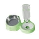thumbnail image 5 of Comedero doble para gatos, plato alto para gatos con dispensador de comida y comedero extraíble para mascotas, Pet verde, 5 of 9