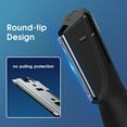 thumbnail image 2 of CHOK Upgraded Eyebrow Trimmer  Precision Detailer Facial Hair Trimmer for Men  Battery Operated Electric Eyebrow Razor with Comb No Pulling Sensation Painless, 2 of 3