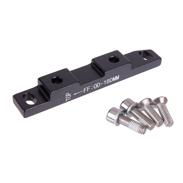 Soporte de montaje del adaptador de de disco de para FF160 Negro shamjiam Adaptador de freno de disco de bicicleta