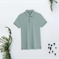 thumbnail image 6 of Sngxgn Men's Polo Shirt, Soft Polo Shirt, Short Polo Shirt(Green,L), 6 of 7