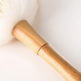 thumbnail image 5 of Plumero pequeño, plumero de lana suave, mango de madera, plumero de microfibra, plumero antiestático, adecuado para el hogar y el automóvil, 5 of 5
