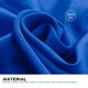 thumbnail image 4 of Mantel Surmente de poliéster azul 228 x 335 cm para boda, 4 of 7