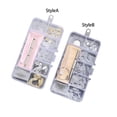 thumbnail image 3 of Eye Glasses Nose Support Pads Eyeglass Repair Kit Ear Hooks Cleaning Cloth StyleC, 3 of 6