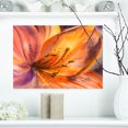thumbnail image 1 of Fleur de Lys Orange - Impression sur Toile Florale, 1 of 3