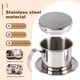 thumbnail image 5 of Vietnamese Coffee Filter Portable Coffee Press Maker Reusable Phin Infuser Strainer Pot Coffee Drip, 5 of 5