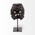 thumbnail image 4 of Brown Resin Tyrannosaurus Rex Skull DÃ©cor Piece, 4 of 6