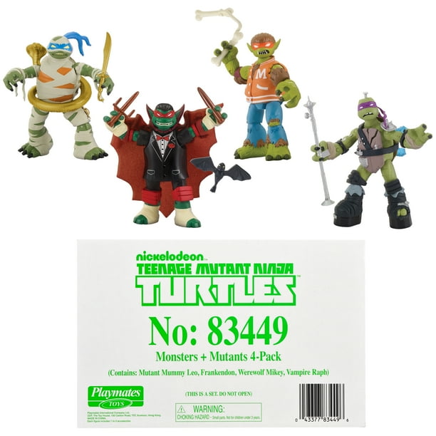 TMNT Mutant Figures 4-Pack - Walmart Business Supplies