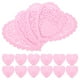 thumbnail image 2 of 100 servilletas de papel con forma de corazón para decoración de mesa de San Valentín., 2 of 5