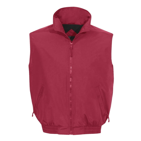 Tri-Mountain Ridge Rider 8400 Nylon Vest, Small, Maroon/Black