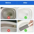 thumbnail image 2 of 2pcs Pumice Stone Cleaner, TSV Pumice Stone Toilet Bowl Cleaner with Long Handle, Hard Water Build up Remover, Toilet Bowl Stain Ring Remover, Natural Pumice Scouring Sticks, Gray, 2 of 8