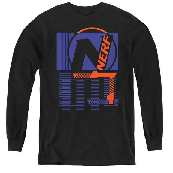 Nerf - Grid - Youth Long Sleeve Shirt - Medium