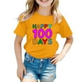 thumbnail image 2 of MZXELPRJD 100 Days of School Shirt for Boys Girls Funny Kindergarten Shirts Happy 100 Day of School Celebration Gifts Toddler Short Sleeve Graphic Tee Tops, 2 of 8