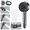 Gray Pro, variant on SORIUOOU Ion Drops Filtered Shower Head with Handheld, High Pressure Shower Head Upgraded Anti-Clog Nozzles for Hard Water, Reduce Dry Itchy Skin