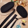 thumbnail image 5 of 1 Set 20 Yards 2 Styles Polyester Hook and Iron Eye Tape for Bra Corset Sewing Making Undergarment Sewing Fasteners Black 26.5~42x2.5~4mm 10 yards/style, 5 of 8