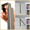 thumbnail image 7 of IMossad Over the Door Hanger Rack with Folding and Extendable Bar, No-Drill Invisible Door Hook for Clothes, Towels, Hats, Space-Saving Closet Organizer, 7 of 7