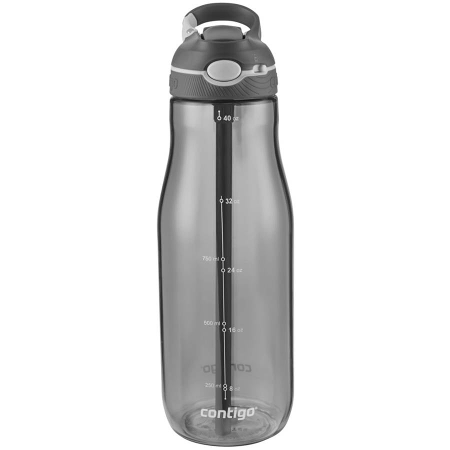Contigo Autospout Ashland 40 Ounce Smoke Water Bottle with Straw
