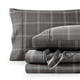 thumbnail image 1 of Juego de Sábanas Ultra Suaves Bare Home Colección Premium 1800 4 Piezas Tamaño Queen Cuadros Modernos Gris/blanco, 1 of 7