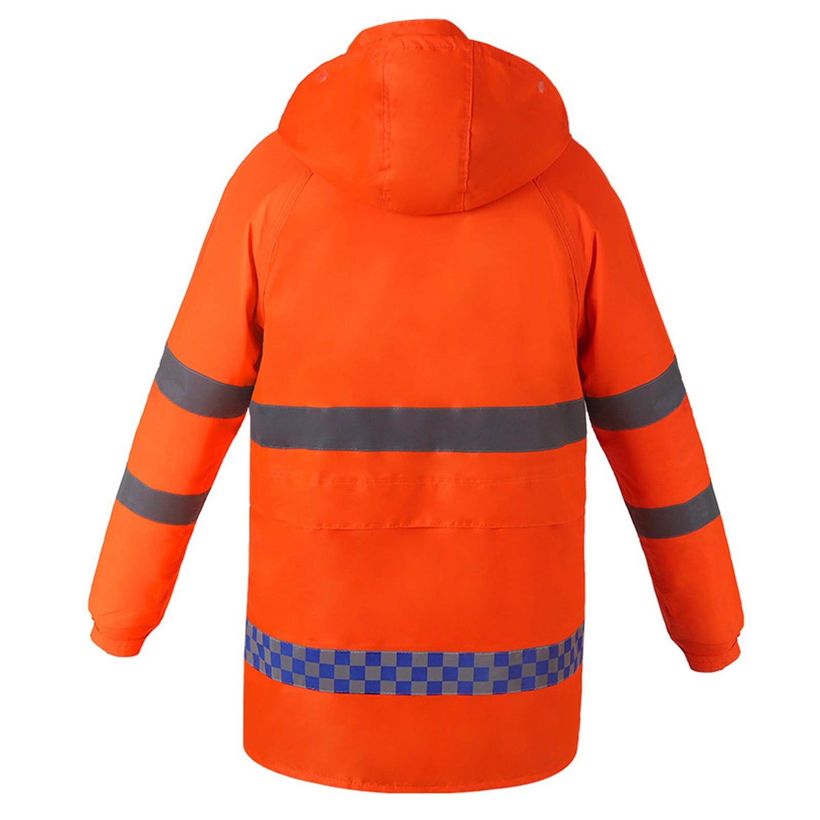 FAHXNVB Rain Suits for Men Waterproof Work Breathable Rain Coats with Eye-Catching Reflective Strip Rain Gear Jacket and Pants Rainwear