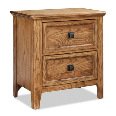 Intercon Furniture Alta Bedroom 2-Drawer Wood Nightstand in Brushed Ash