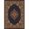 thumbnail image 1 of Milliken Pastiche Area Rug MERKEZ EBONY Merkez Ebony Petals Bulbs 2' 1" x 7' 8" Runner, 1 of 1
