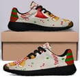 thumbnail image 3 of Gingerbread Man ChriStas Shoes Sneakers Black Size 7.5, 3 of 7