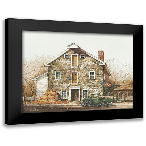 Rossini, John 14x12 Black Modern Framed Museum Art Print Titled - Fall is in the Air