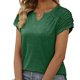 thumbnail image 1 of Camisetas De Mujer Blusa femenina de verano Streetwear Camisetas casuales para deportes al aire libre (Verde M) Ygjytge para Mujer Verde T S, 1 of 7