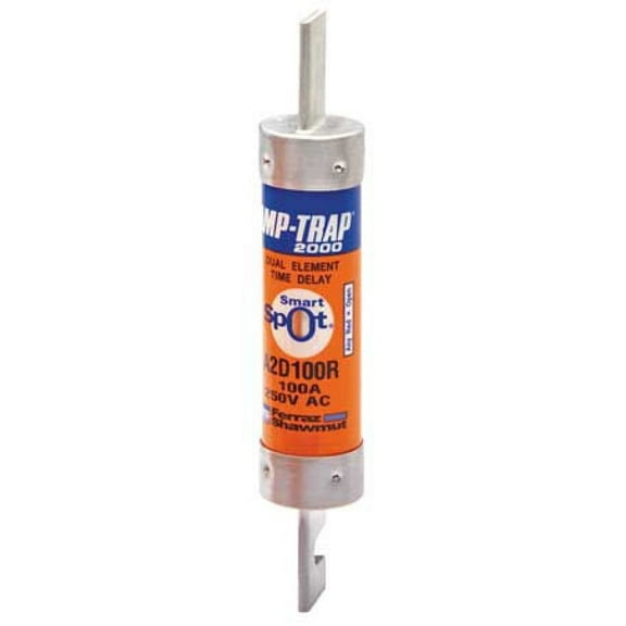 Ferraz Shawmut A2D100R Amp-Trap Fuse, Time-Delay, Class-RK1, 100A, 250V