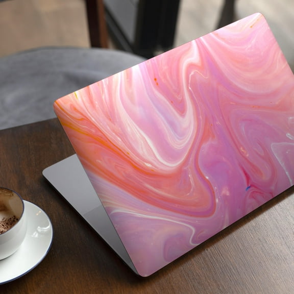 DesignSkinz Marbleized Pink Paradise V2 Full-Body Skin Decal Wrap Cover for MacBook 12" Retina (A1534)