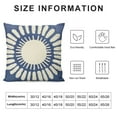 thumbnail image 5 of PIKWEEK  Throw Pillow Covers Navy Blue Decorative Floor Pillows Cover Cushion Cover Throw Pillow Case for Couch Dark Blue Sunflower Pillow, 5 of 5