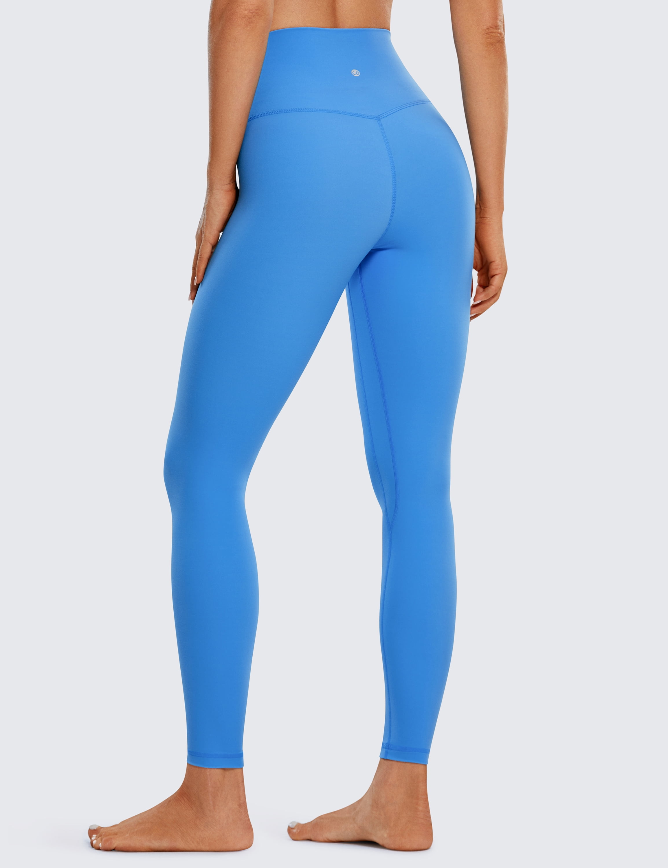 CRZ YOGA Womens Brushed Naked Feeling Workout Leggings 25 Inches High Waist